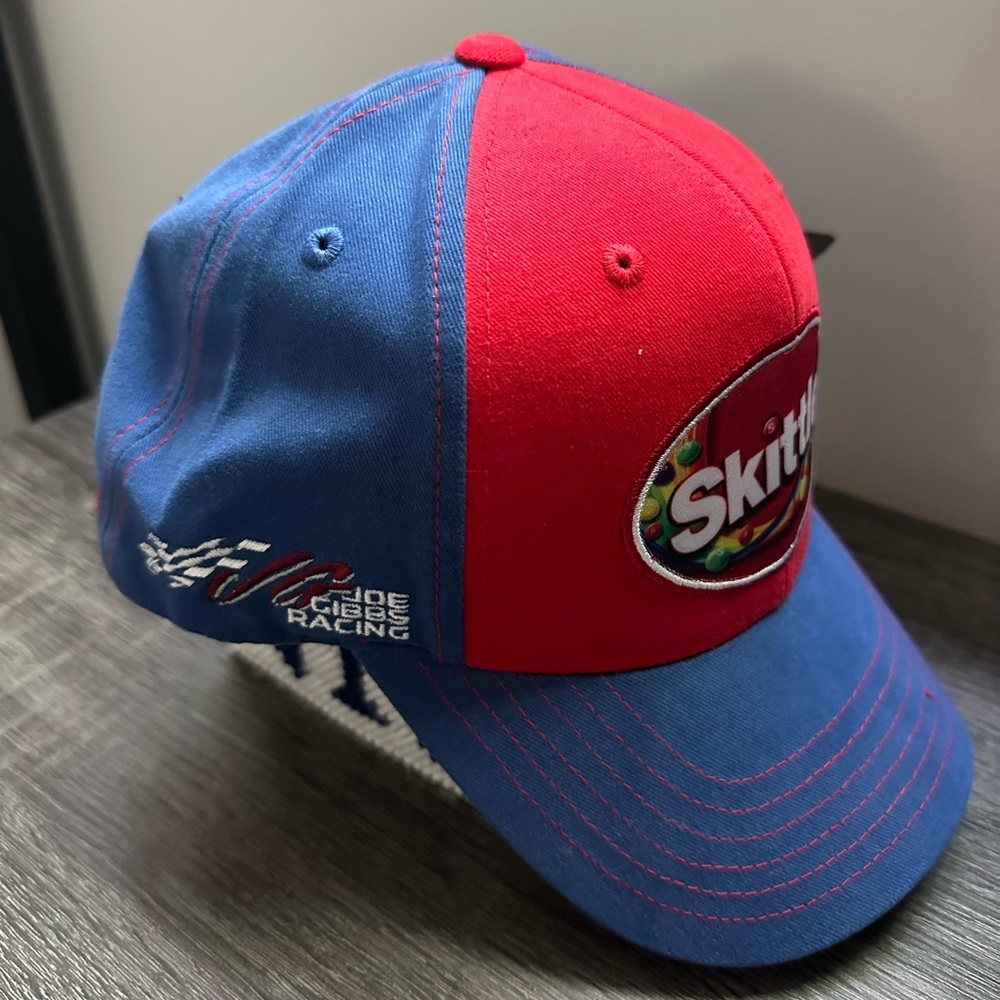 NASCAR - Kyle Busch Skittles Hat - #18 - NEW W/ TAG